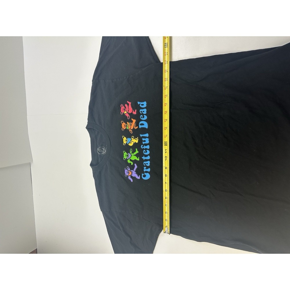 Grateful Dead Dancing Bears T Shirt XL Black Jerry Garcia 100% Cotton - Picture 6 of 7